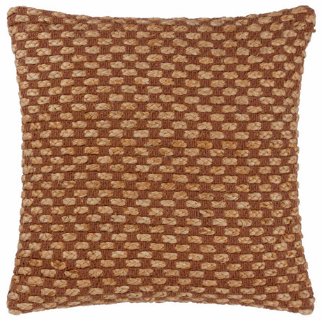 Wikka Jute Woven Cushion Cover Pecan