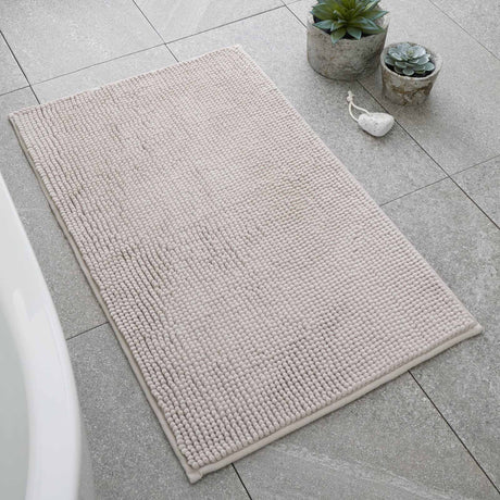 Bobble Bath Mat Natural Bath Mat Catherine Lansfield   