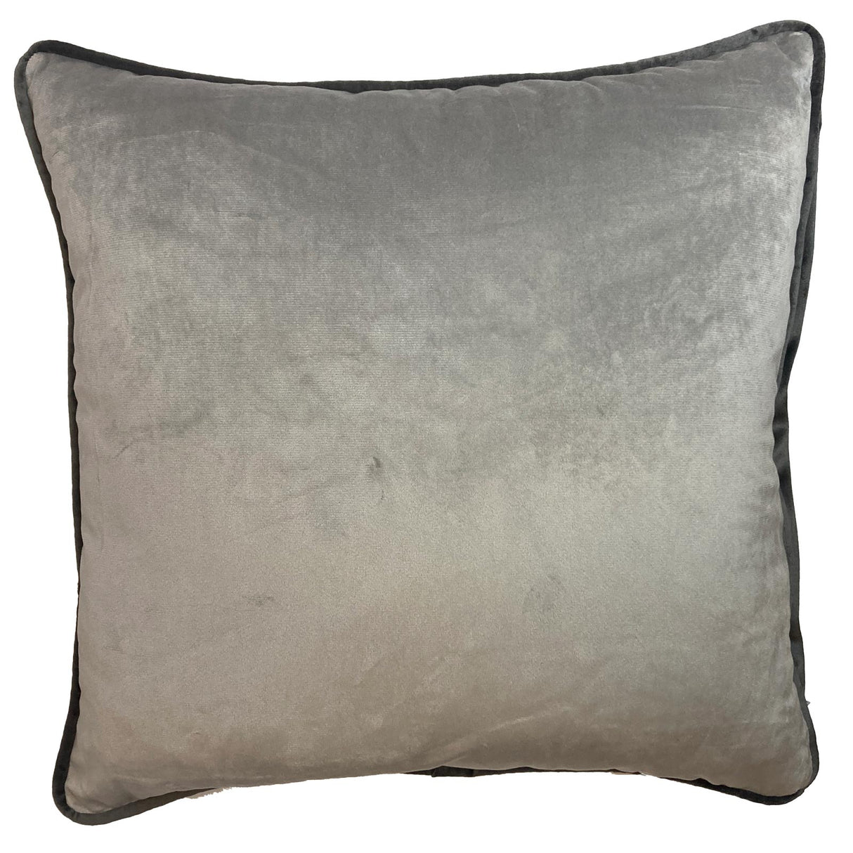 Piped Velvet Cushion Cover Collection 17" x 17" (43cm x 43cm)