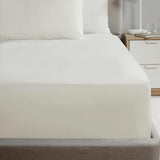 Percale Extra Deep Fitted Sheet Cream