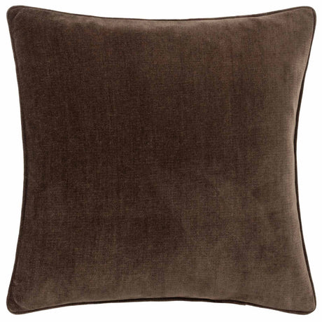 Heavy Chenille Cushion Cover Brown