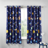 Lost In Space Eyelet Curtains