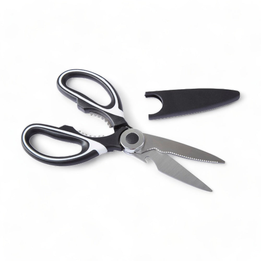 Zing! Black + White Kitchen Scissors