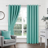 Woven Blackout Eyelet Curtains