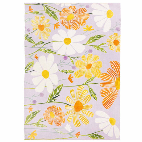 Wildflowers Indoor Outdoor Rug