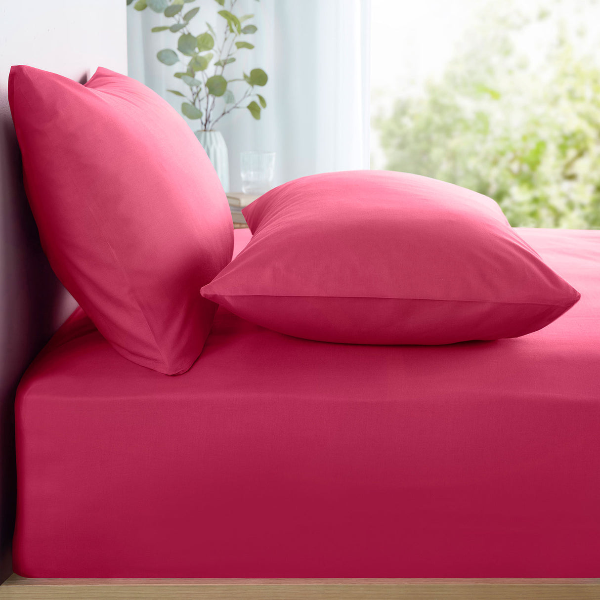 Pure Cotton Pillowcases Pink