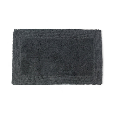 Elegance Reversible Bath Mat Charcoal Bath Mat Allure   