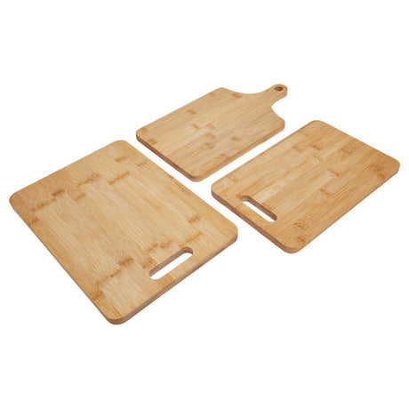 Set of 3 Handled Chopping Boards