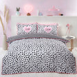 Dalmatian Duvet Cover Set Black