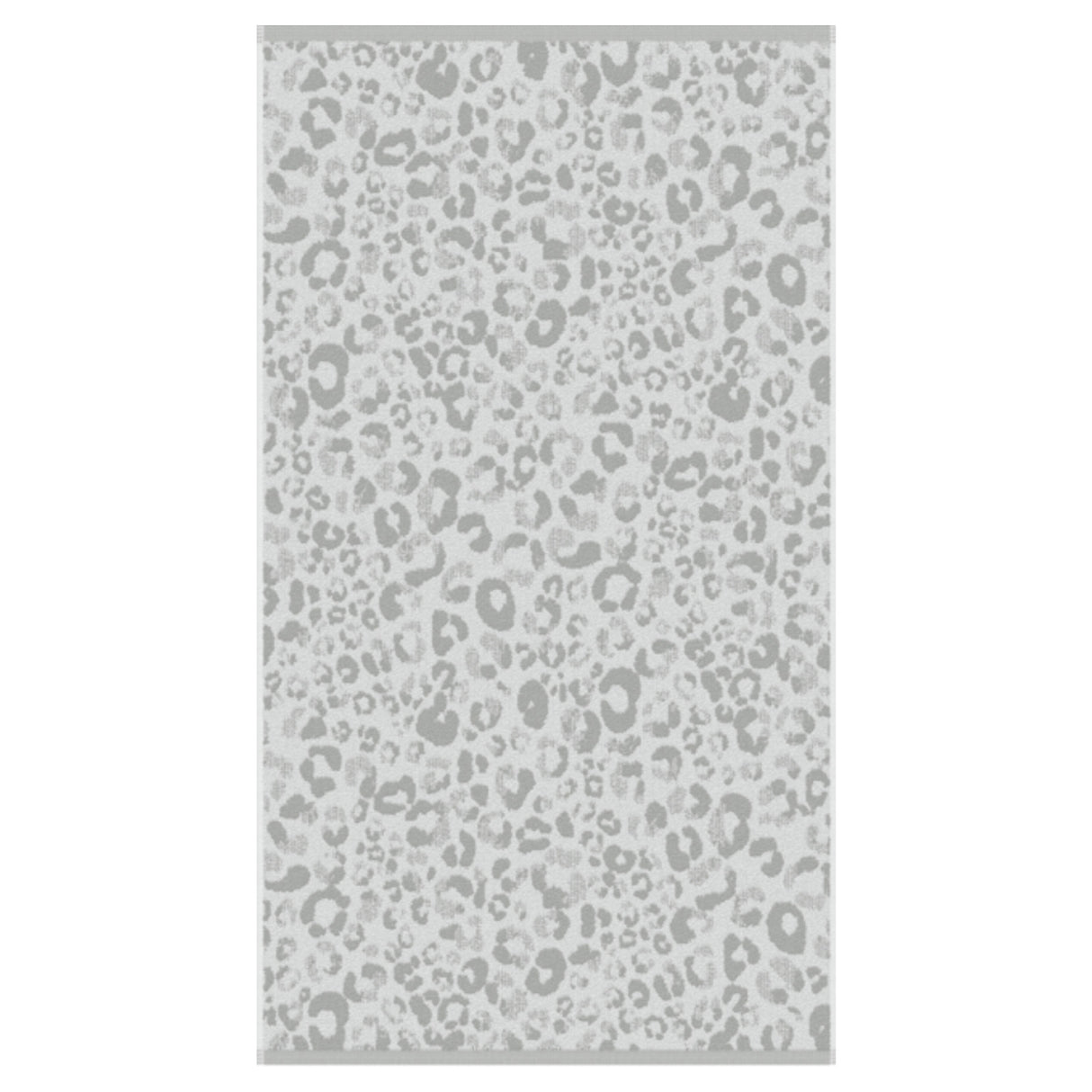 Animal Print Jacquard Towel Grey