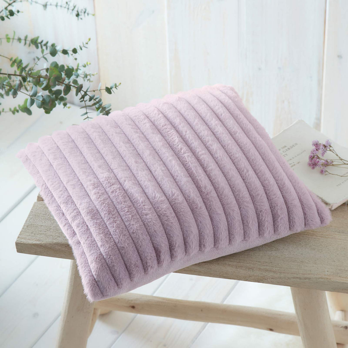 Morritz Faux Fur Cushion Cover 17" x 17" (43cm x 43cm)