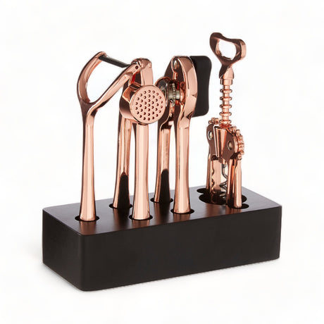 Rose Gold 5 Piece Kitchen Gadget Set