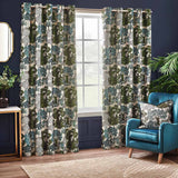 Woodlands Room Darkening Lined Eyelet Curtains