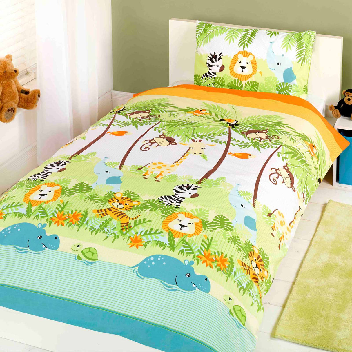 Jungle Boogie Duvet Cover Set