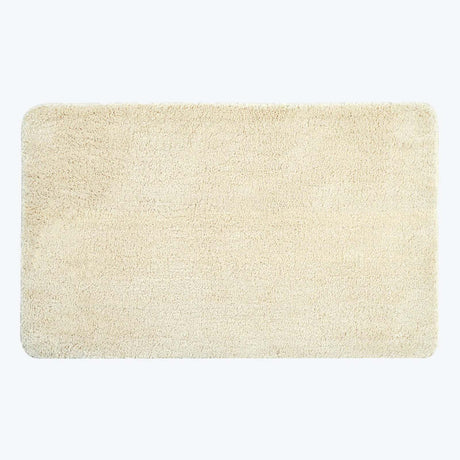 Luxury Microfibre Bath Mat Cream Bath Mat Allure   