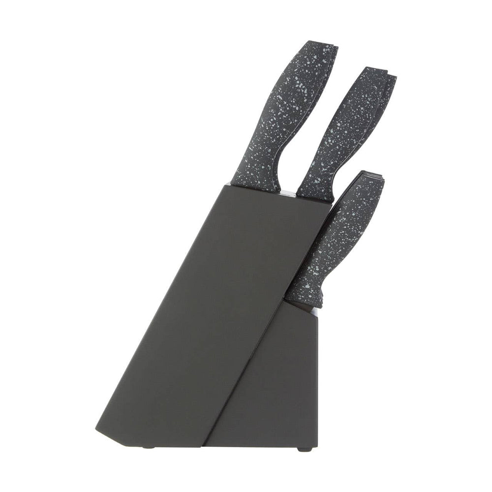 Speckled 9 Piece Knife Block Set