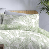 Matteo Duvet Cover Set Green