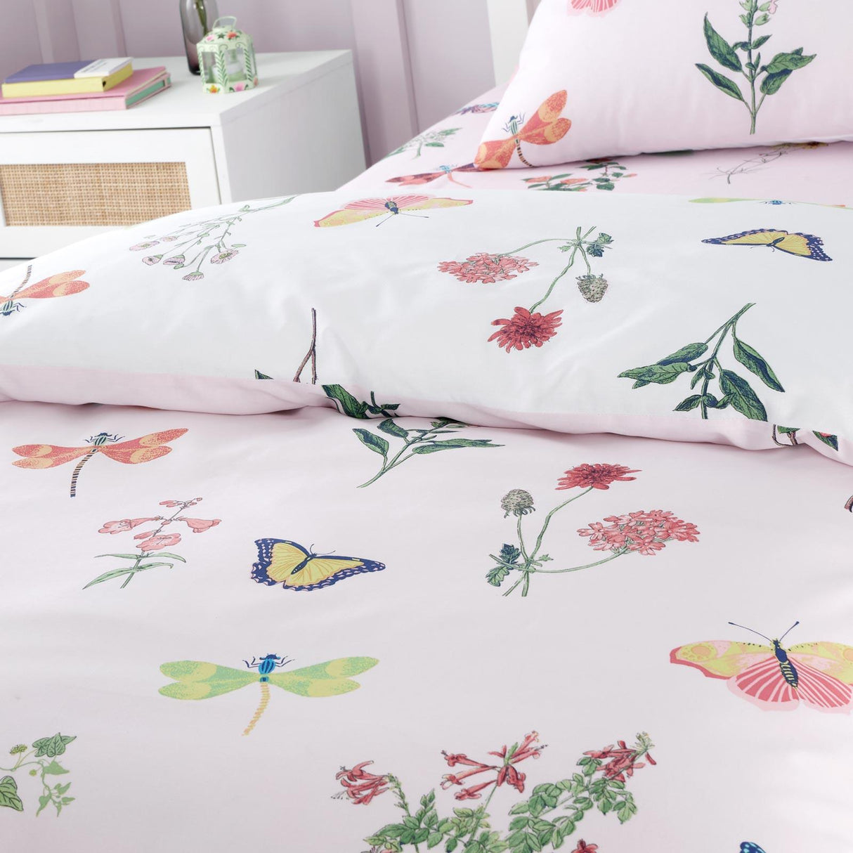 RHS Butterfly Garden Duvet Cover Set