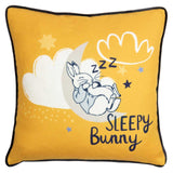 Peter Rabbit™ Sleepy Head Cushion Ochre