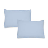 Brushed Cotton Flannelette Pillowcase Pair Lansfield Blue