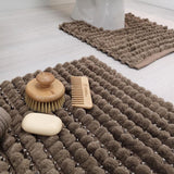 Sparkle Bobble Bath Mat Mocha