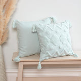 Juniper Tufted Cushion Cover 17" x 17" (43cm x 43cm)