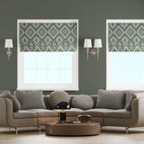 Marrakech Emerald Made To Measure Roman Blind