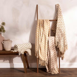 Saku Cotton Throw Blanket 130cm x 170cm