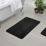 Luxury Microfibre Bath Mat Black