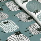 Dotty Sheep Duvet Cover Set Duck Egg