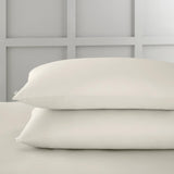 400TC Cotton Sateen Pillowcases Oyster