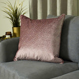 Florence Embossed Velvet Cushion Cover Blush