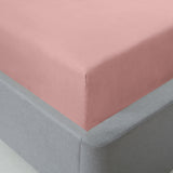 Lyla Microfibre Blush Fitted Sheet