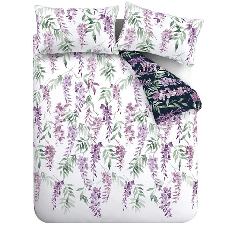 Wisteria Floral Duvet Cover Set