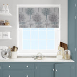 Kea Teal Made To Measure Roman Blind