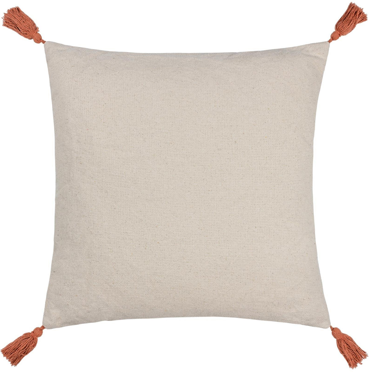 Aquene Tufted Tasselled Cushion Cover 20" x 20" (50cm x 50cm)