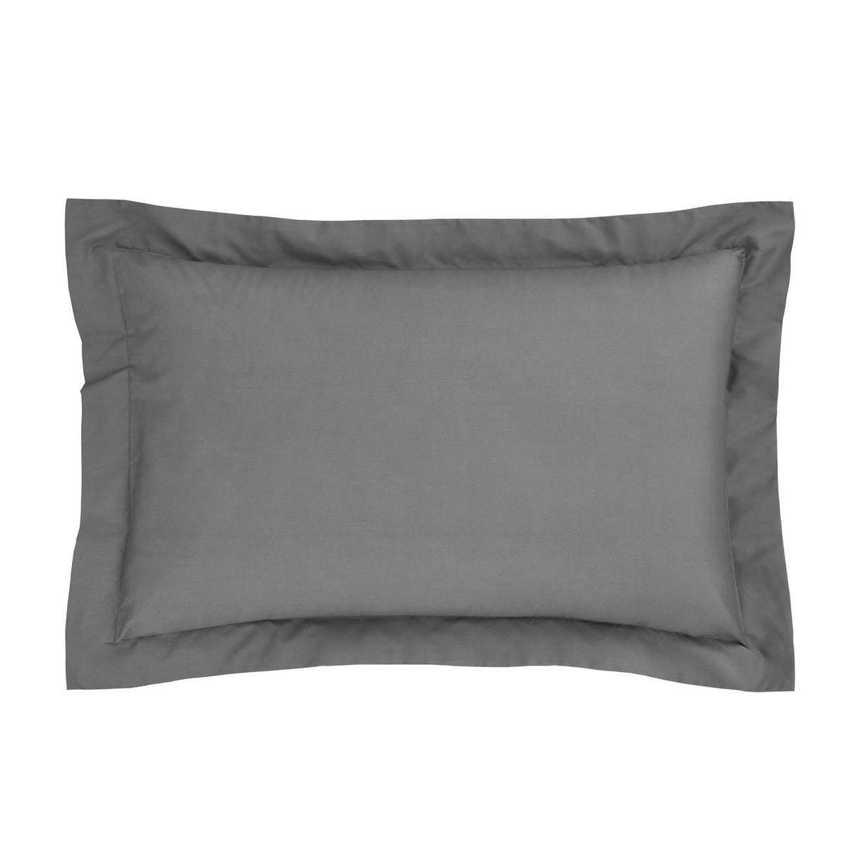 180TC Egyptian Cotton Oxford Pillowcase Charcoal