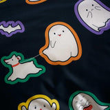 Halloween Ghosts Reversible Duvet Cover Set