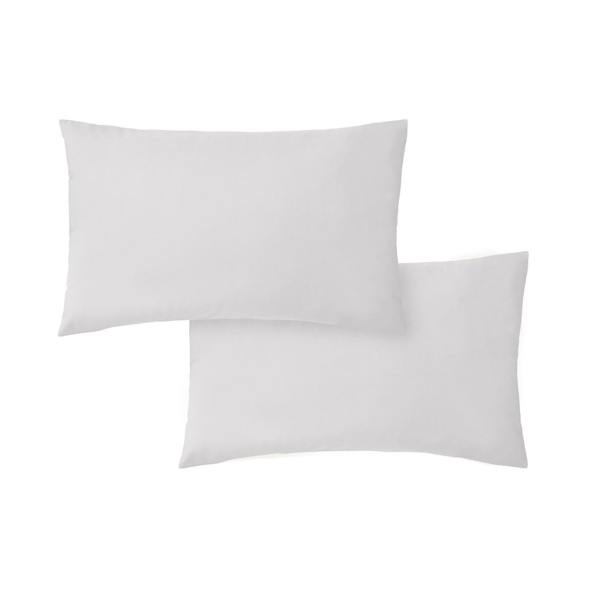 200TC Cotton Percale Pillowcases Grey