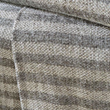 Stripe Chenille Throw Grey