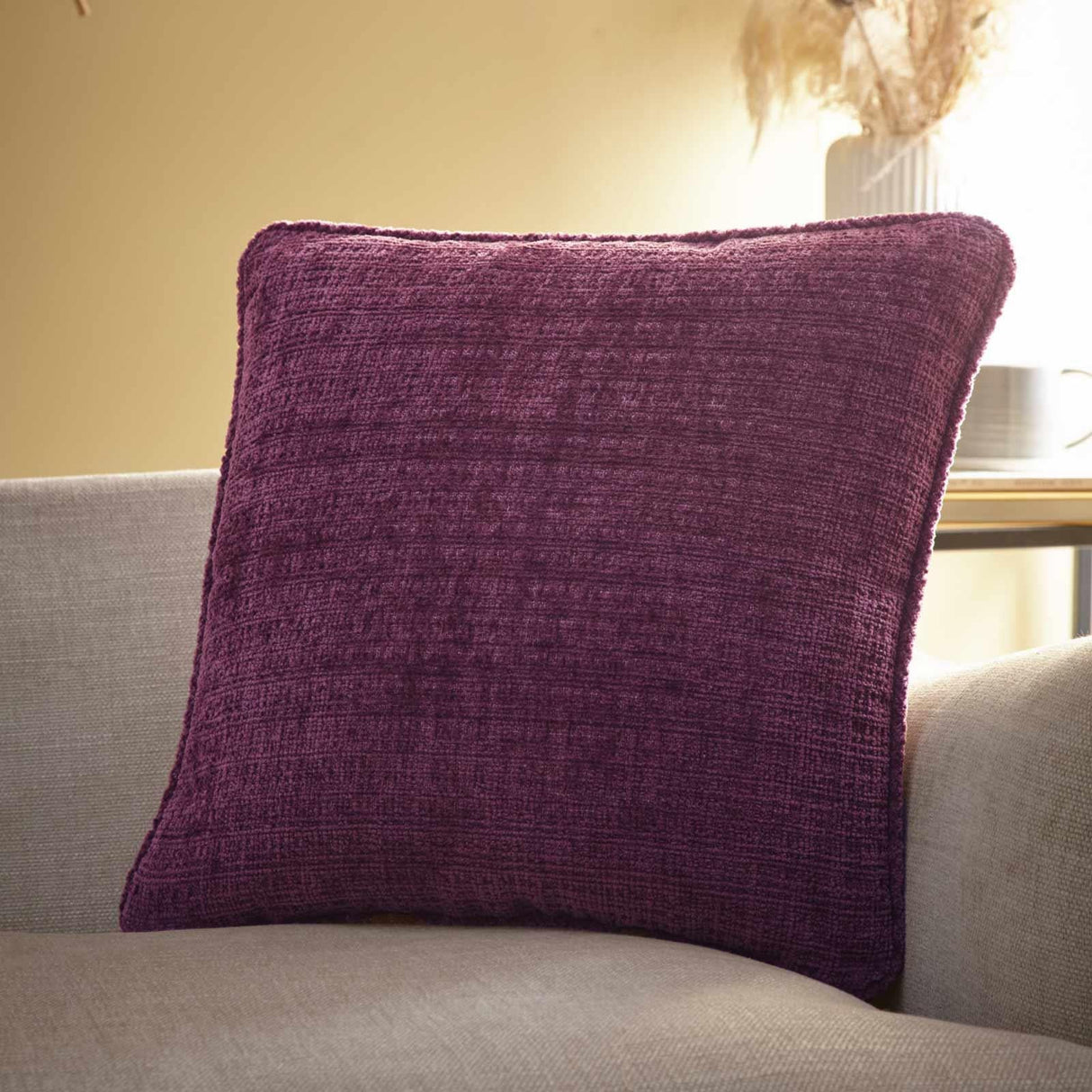 Alba Chenille Cushion Cover 43cm x 43xm