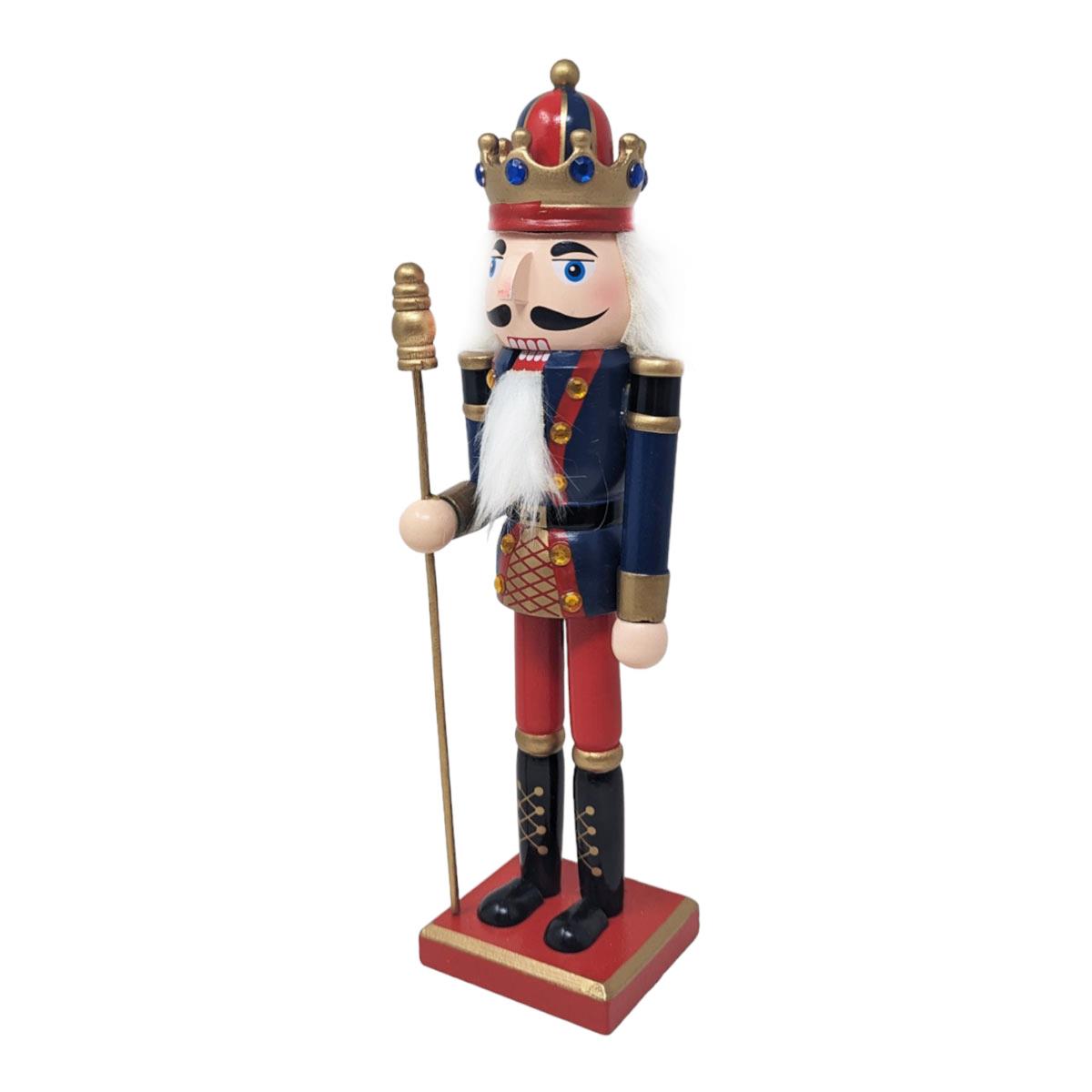 Traditional Christmas Nutcracker with Sceptre