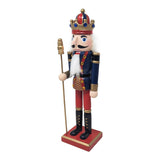 Traditional Christmas Nutcracker with Sceptre