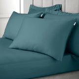 400TC Cotton Sateen Pillowcases Teal