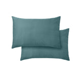 400TC Cotton Sateen Pillowcases Teal