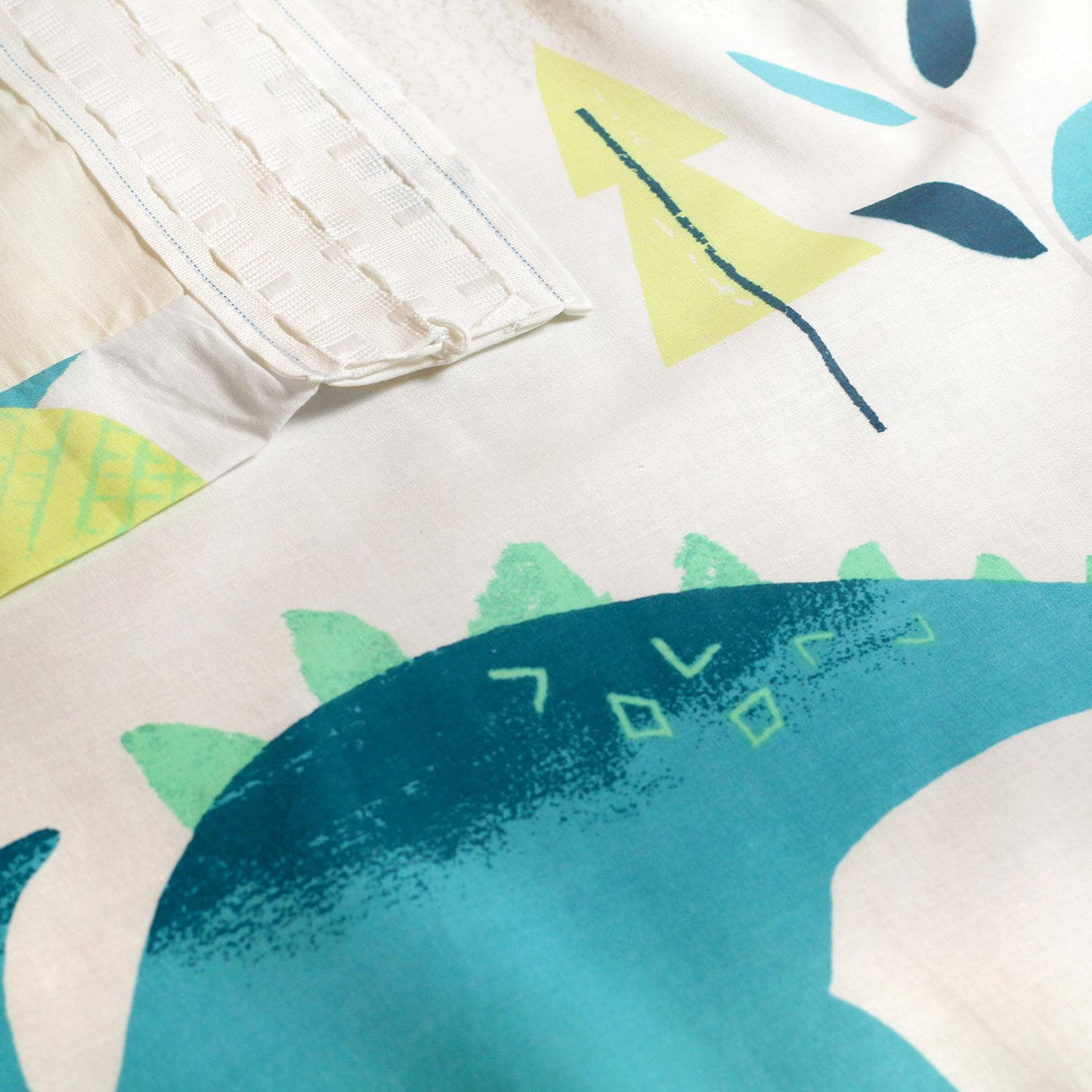 Dino Kids Tape Top Curtains