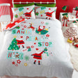 Santa Please Stop Here Duvet Cover Set