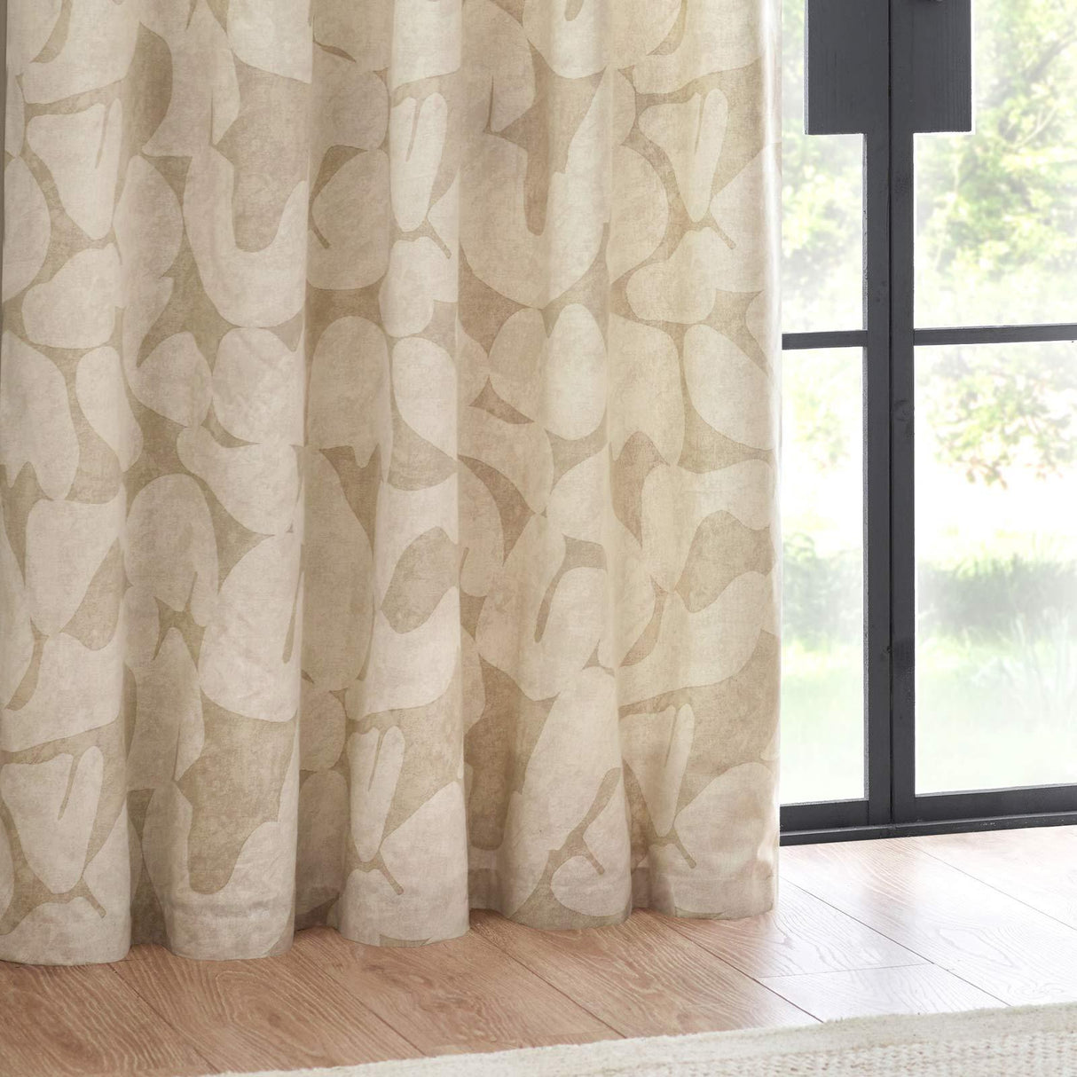 Brinn Abstract Eyelet Curtains