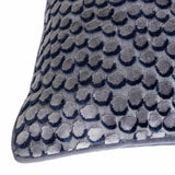 Lanzo Cut Velvet Cushion Cover Dusk