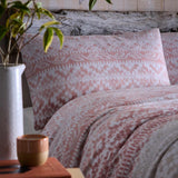 Bergen Brushed Cotton Duvet Cover Set Terracotta